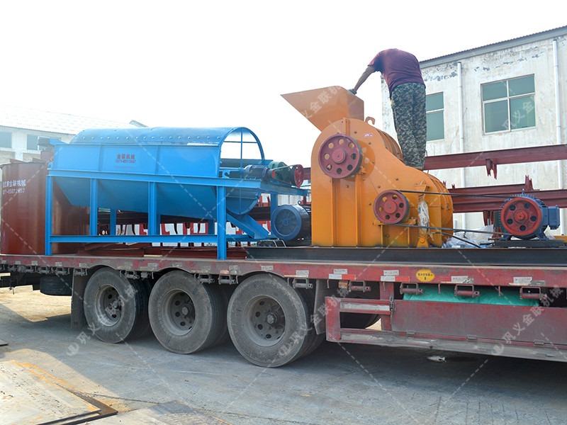 雙級粉碎機生產線發(fā)往云南瀾滄破錳礦